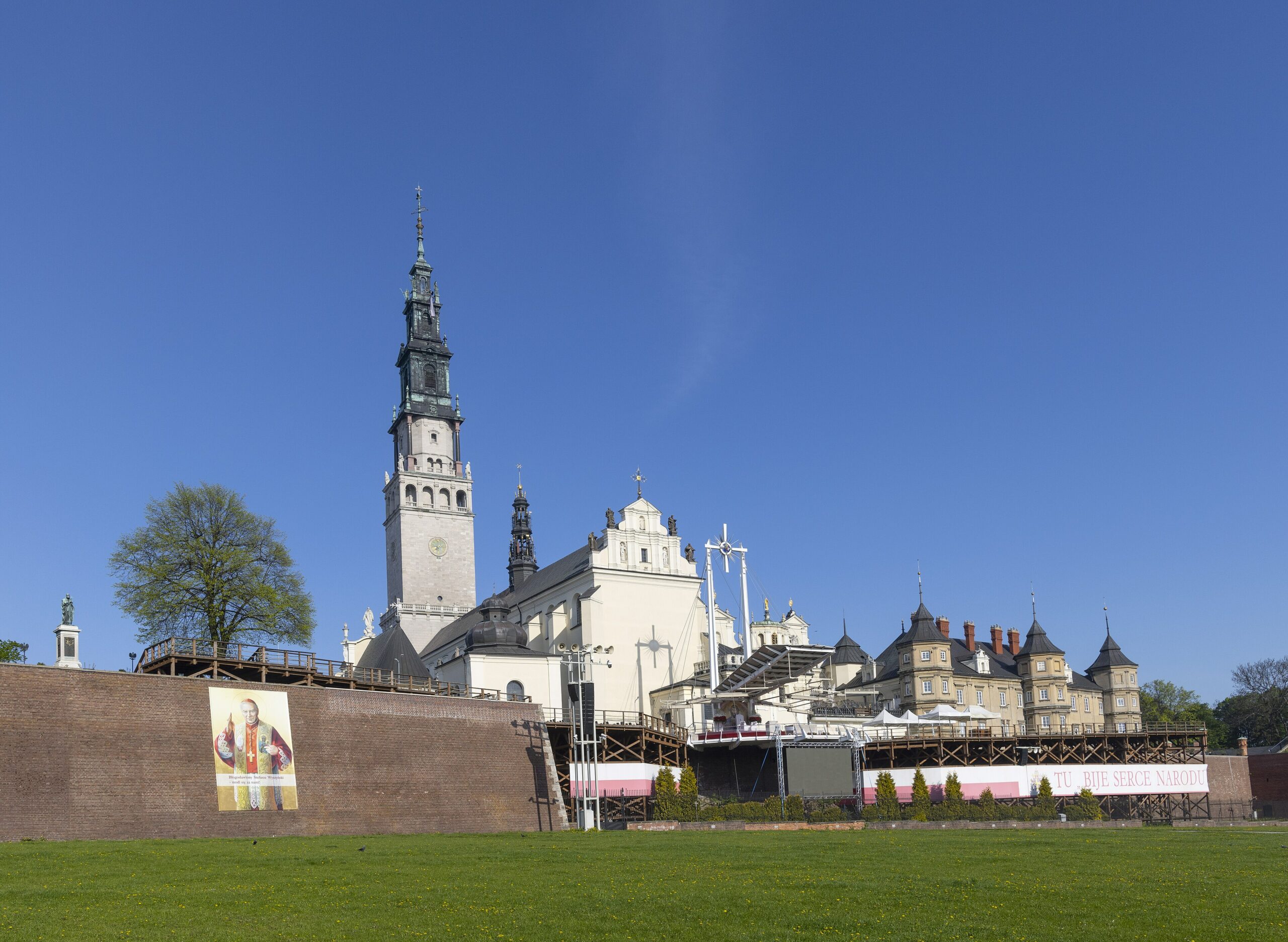 Monastère de Jasna Góra à Częstochowa, sanctuaire de la Vierge Noire
